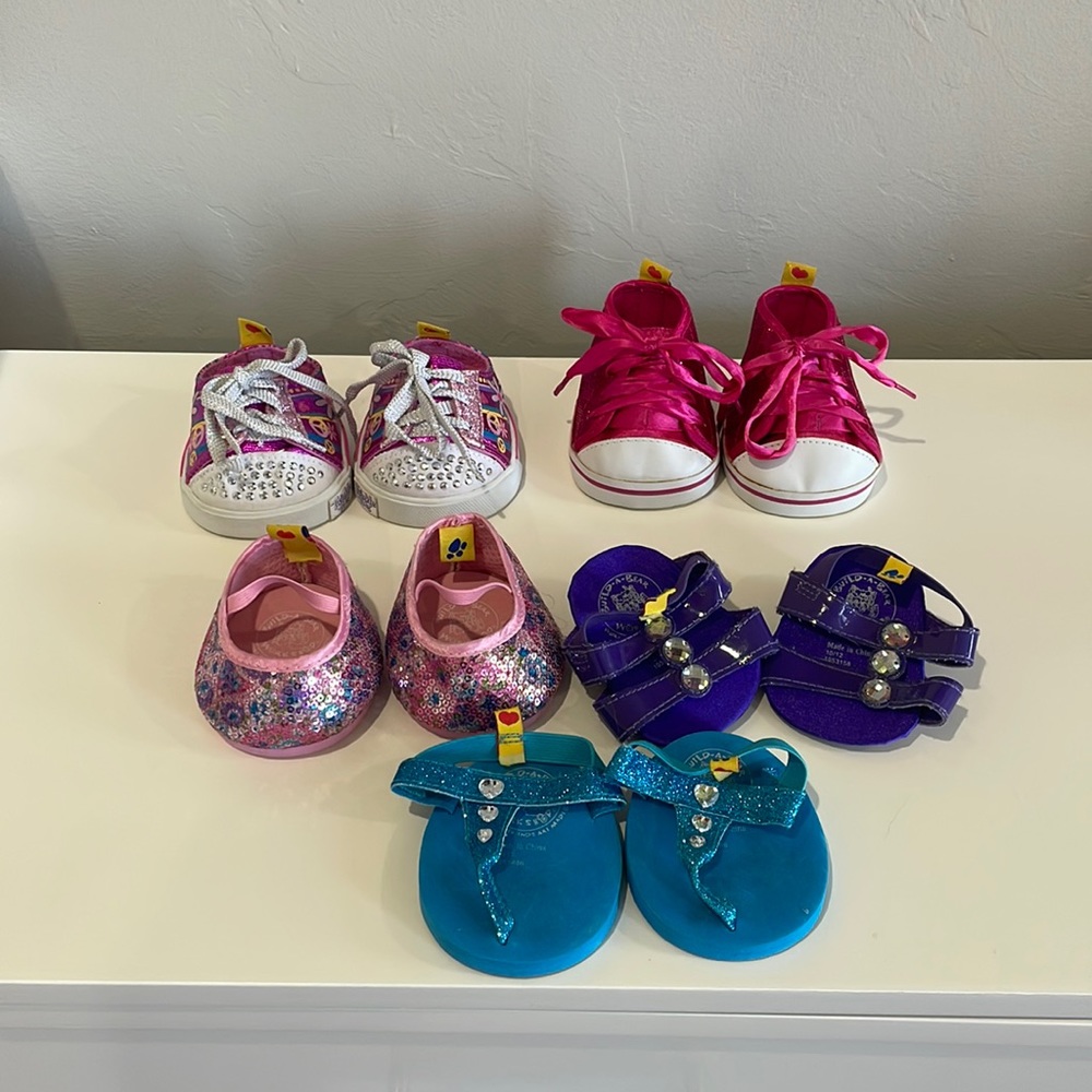 Build-A-Bear Shoe Bundle